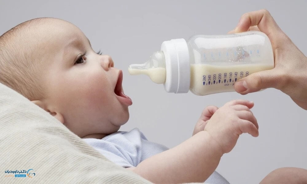 Importance of milk bottle in children