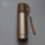 فلاسک پینکا استیل قهوه ای