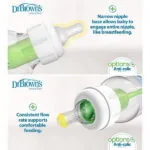 شیشه شیر باریک طلق 250 میل آپشن+ لول 1 دکتر براون Dr Browns - Image 2