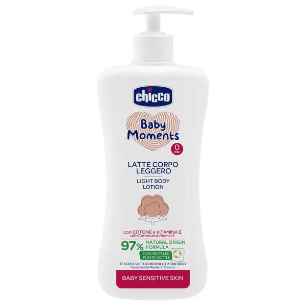 لوسیون بدن چیکو 500 میل Chicco برای پوست حساس