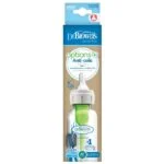 شیشه شیر باریک پیرکس 250 میل آپشن+ لول 1 دکتر براون Dr Browns - Image 2