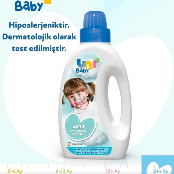 مایع لباسشویی کودک مناسب پوست حساس 1.5 لیتر Uni