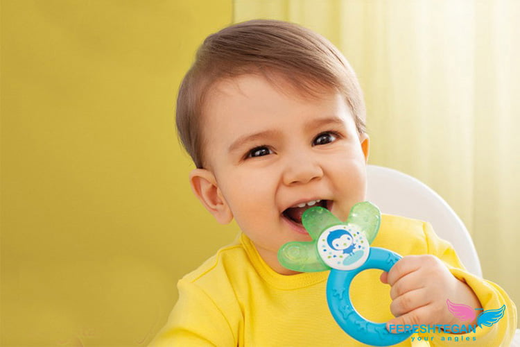 خرید دندان گیر نوزاد سیلیکونی