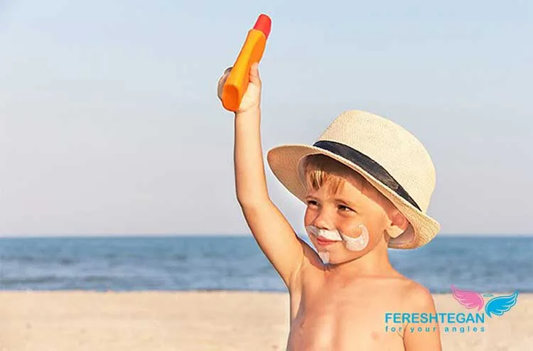 خرید اینترنتی کرم ضد آفتاب کودک