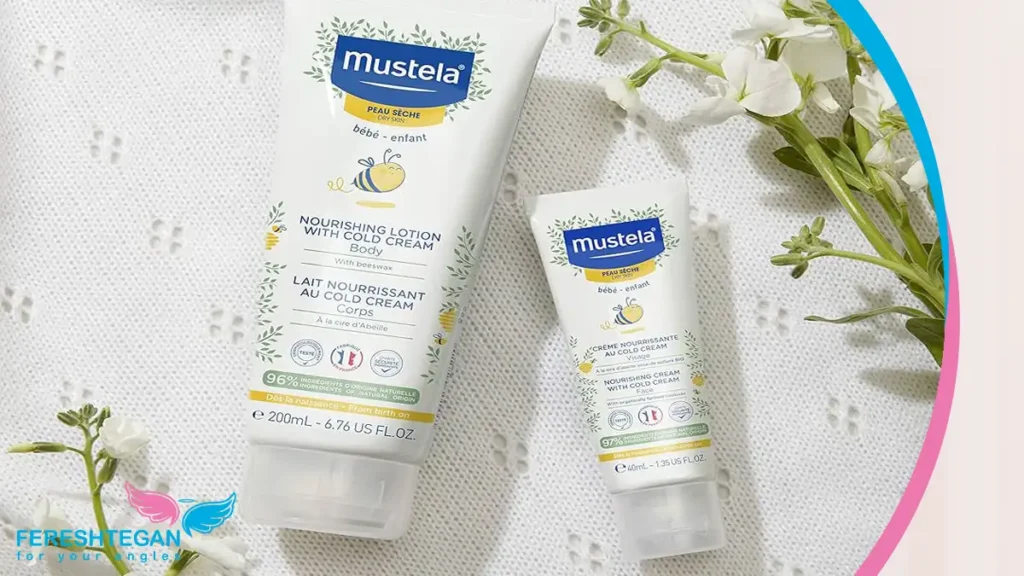 برند Mustela مناسب پوست حساس کودک لوسیون مراقبت از پوست نوزاد موستلا با ترکیبات طبیعی